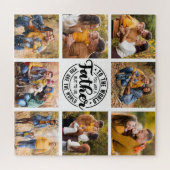 8 Fotocollage All Occasion World's Best Father Legpuzzel (Horizontaal)