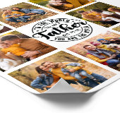 8 Fotocollage All Occasion World's Best Father Poster (Hoek)