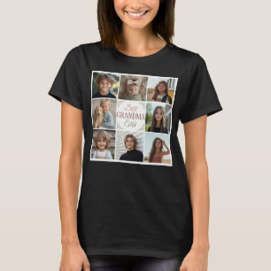 8 Fotocollage Beste oma ooit T-shirt