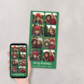 8 Fotocollage - Minimale Merry Christmas download Feestdagenkaart