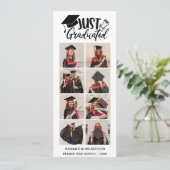 8 Fotocollage net afgestudeerd klasse van 20XX Aankondiging (Staand voorkant)