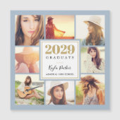 8 Fotomagnetische Afstuderen Aankondiging Kaarten (Voorkant)