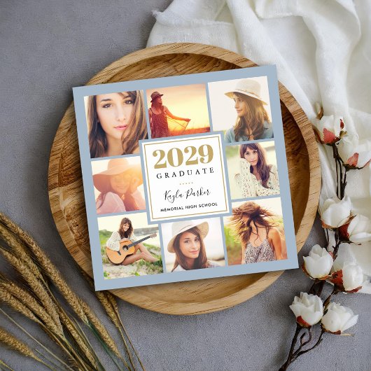 8 Fotomagnetische Afstuderen Aankondiging Kaarten