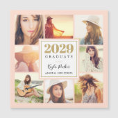 8 Fotomagnetische Afstuderen Aankondiging Kaarten (Voorkant)