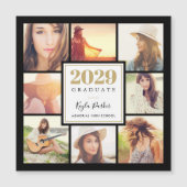 8 Fotomagnetische Afstuderen Aankondiging Kaarten (Voorkant)
