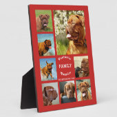 8 Foto's Familie Foto ✨ Aangepaste Herinneringen Fotoplaat (Zijkant)