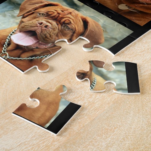 8 Foto's Familie Foto ✨ Kerst Collage Maken Legpuzzel (Zijkant)