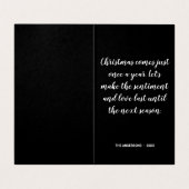 8 foto's van de familie ✨ Kerstmis Parka-bende Kaart (Binnenkant ongevouwen)