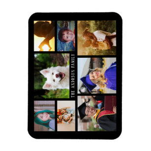 8 Fotosjabloon Collage Flexibele fotomagneet Magneet