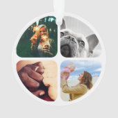 8 Fotosjabloon Dubbelzijdig acrylvormig vormgeving Ornament (achterkant)