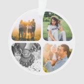 8 Fotosjabloon Dubbelzijdig acrylvormig vormgeving Ornament (voorkant)