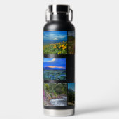 8 Fotosjabloon Personaliseert tekstvacuüm verzegel Waterfles (Voorkant)