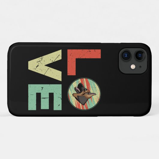 8 German Shepherd Love Case-Mate iPhone Case (Achterkant (horizontaal))