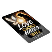 #8 God liefhebben zonde haten Magneet (Rechterzijde)