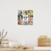 8 Herdenking van het herdenkingsprogramma voor col Poster (Keuken)