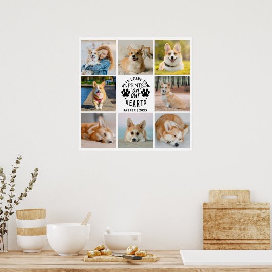 8 Herdenking van het herdenkingsprogramma voor col Poster (Keuken)