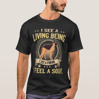 8 Ik Zie Een Levend Wezen Ik Zie Een Vriend Ik Voe T-shirt