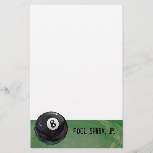 8-inch briefpapier (Voorkant)