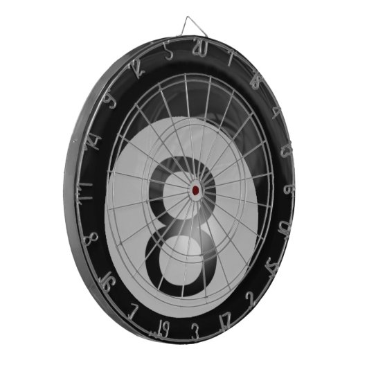 8-inch dartbord (Voorkant Links)