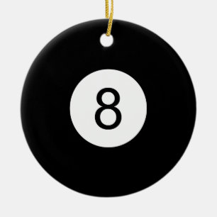 8-inch keramisch ornament