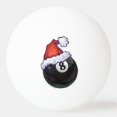 8-inch kerstgroen pingpongbal (Voorkant)