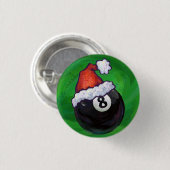 8-inch kerstgroen ronde button 3,2 cm (Voorkant /achterkant)