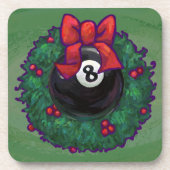 8-inch kerstmis drankjes onderzetter (Voorkant)