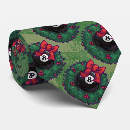 8-inch kerstmis stropdas (Opgerold)