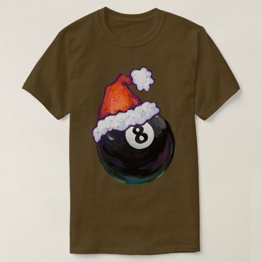8-inch kerstmis t-shirt (Design voorkant)
