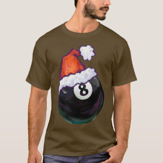8-inch kerstmis t-shirt