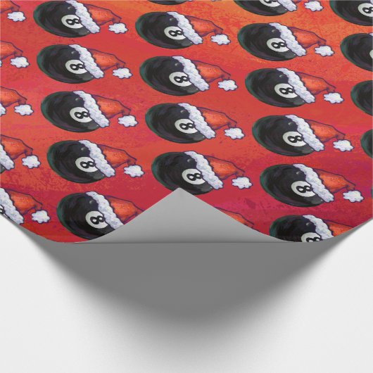 8-inch kerstrood Pet Cadeaupapier (Hoek)