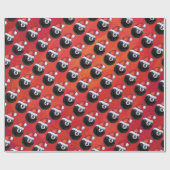 8-inch kerstrood Pet Cadeaupapier (Vlak)