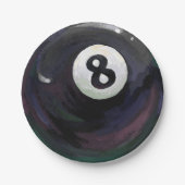 8-inch papieren bordje (Voorkant)