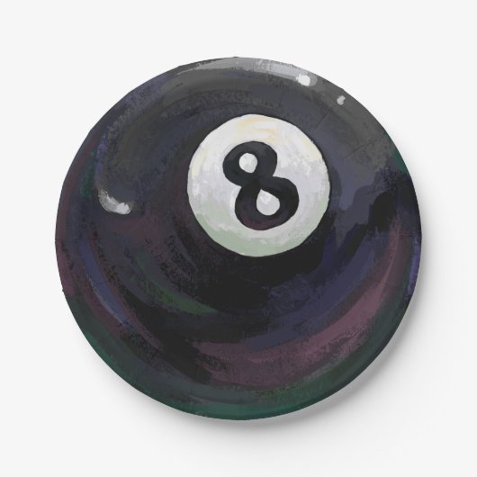 8-inch papieren bordje (Voorkant)