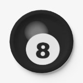 8-inch papieren bordje (Voorkant)