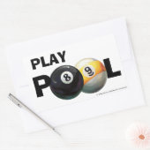 8-inch rechthoekige sticker (Envelop)