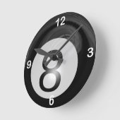 8-inch ronde klok (Hoek)