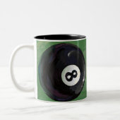 8-inch tweekleurige koffiemok (Links)