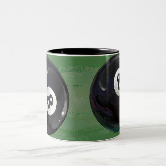 8-inch tweekleurige koffiemok (Center)