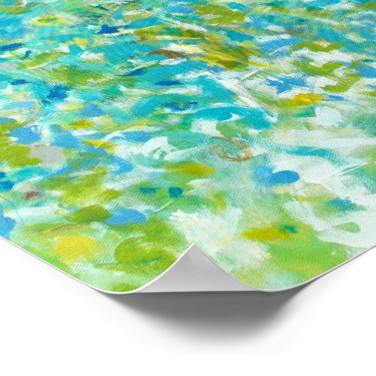 8-inch x 10-inch Abstracte archivering vanaf septe Poster (Hoek)