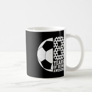 8 Jaar Geweldige Kids Voetbalfan 8e Verjaardag Koffiemok