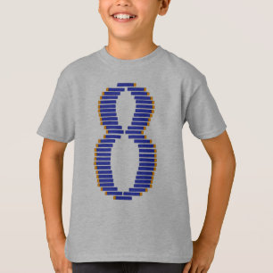 8 jaar jarig shirt