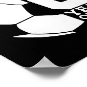 8 Jaar Lang Super Voetbal 8e Verjaardag Poster (Hoek)