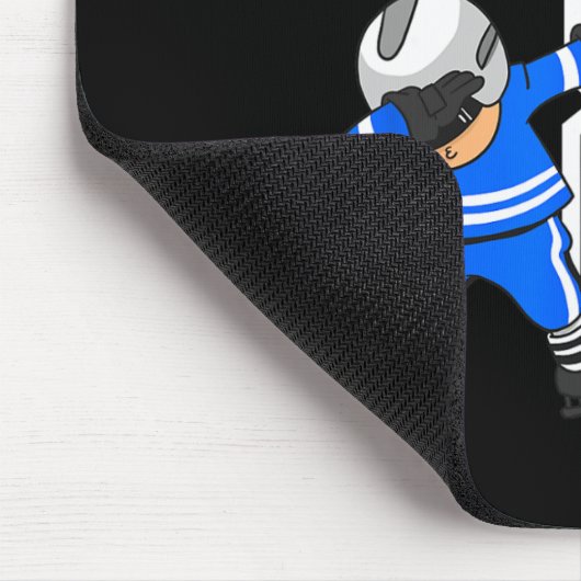 8 Jaar Oud Jongen IJshockeyspeler 8e Verjaardag Ki Muismat (Hoek)