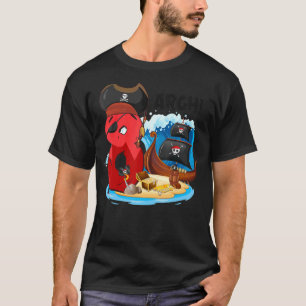 8 Jaar Oud Pirate Verjaardag Piraten Schip Arr 8th T-shirt