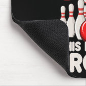 8 jaar oude bowlingfeest 8e verjaardag is hoe ik r muismat (Hoek)