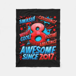 8 jaar oude geschenken voor jongens 8e verjaardag fleece deken