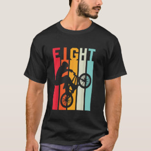 8 Jaar Oude Retro BMX Fiets 8e Verjaardag Fiets T-shirt
