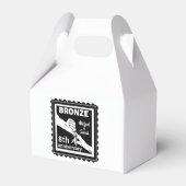 8 jaar traditioneel cadeau brons bedankdoosjes (Achterkant)