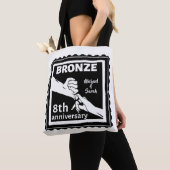 8 jaar traditioneel cadeau brons tote bag (Dichtbij)